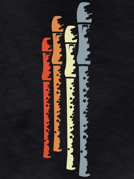 Flûtes rétro