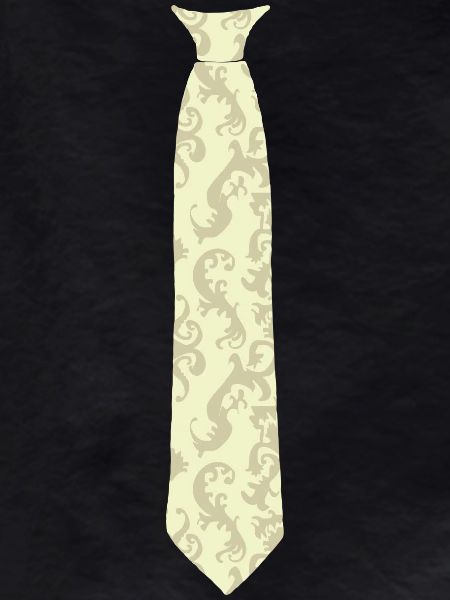 Fake necktie, retro tie