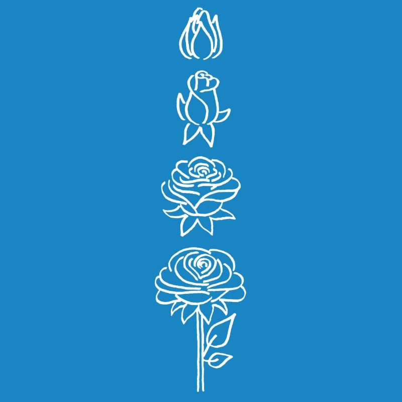 éclosion d'une fleur blanche