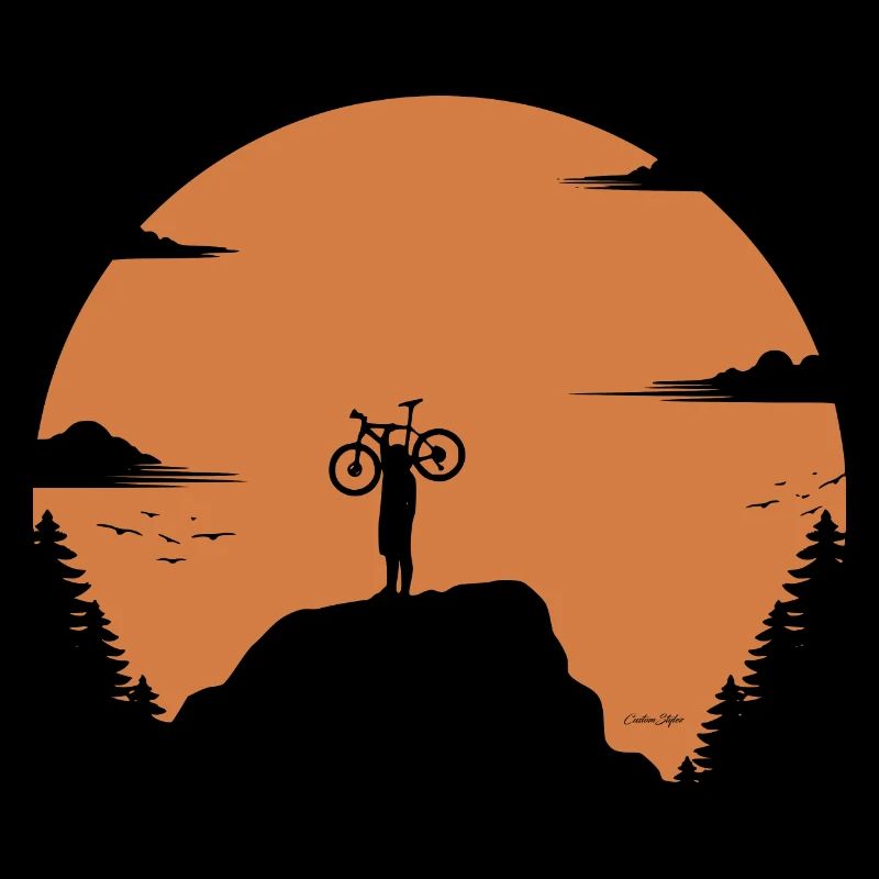 Sunset - Vélo - VTT - Montagnes