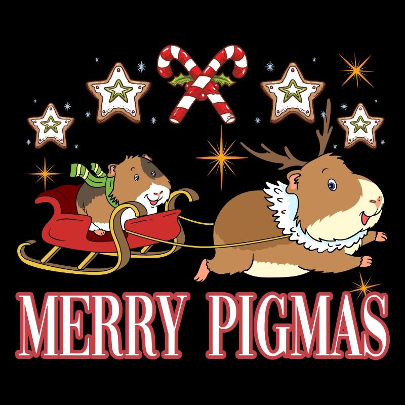 Merry Pigmas pour un amateur de cochons d’Inde