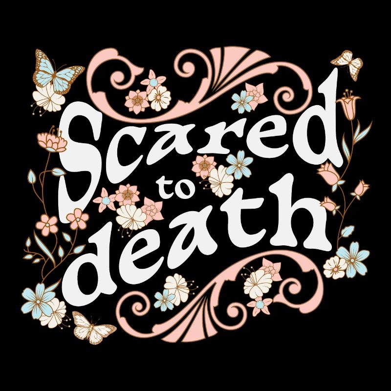 Scared to death für dunkle Hintergründe