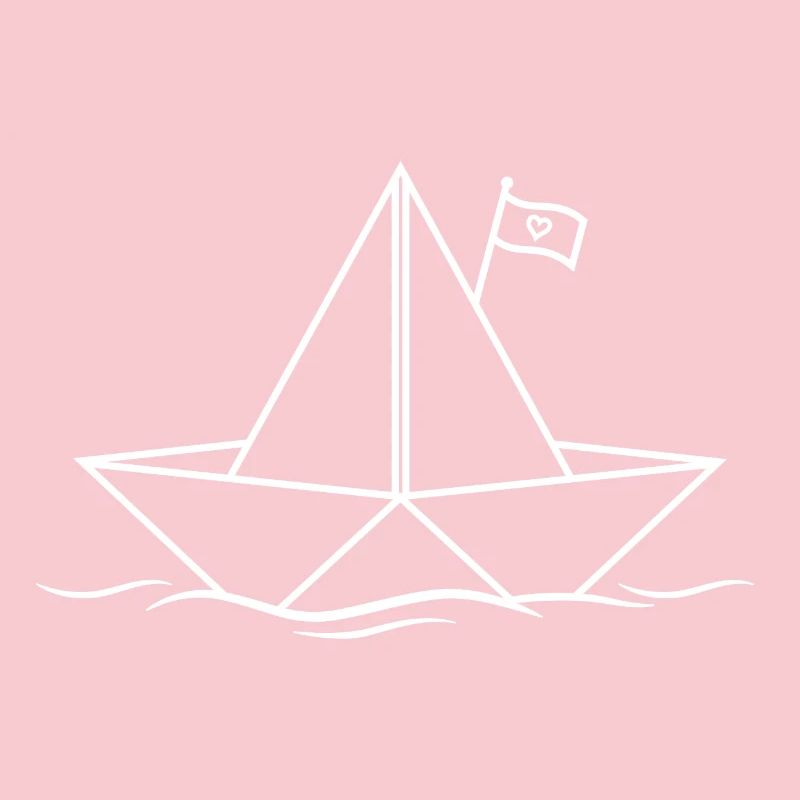 Papierschiff Papierboot