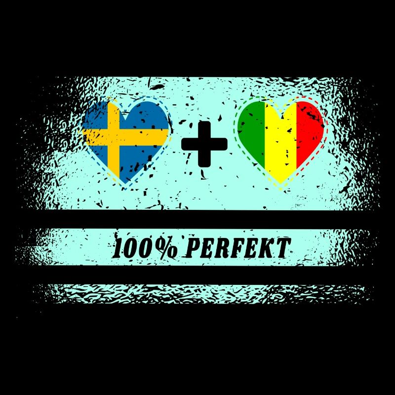 Mali et Suède 100% Parfait / Cadeau
