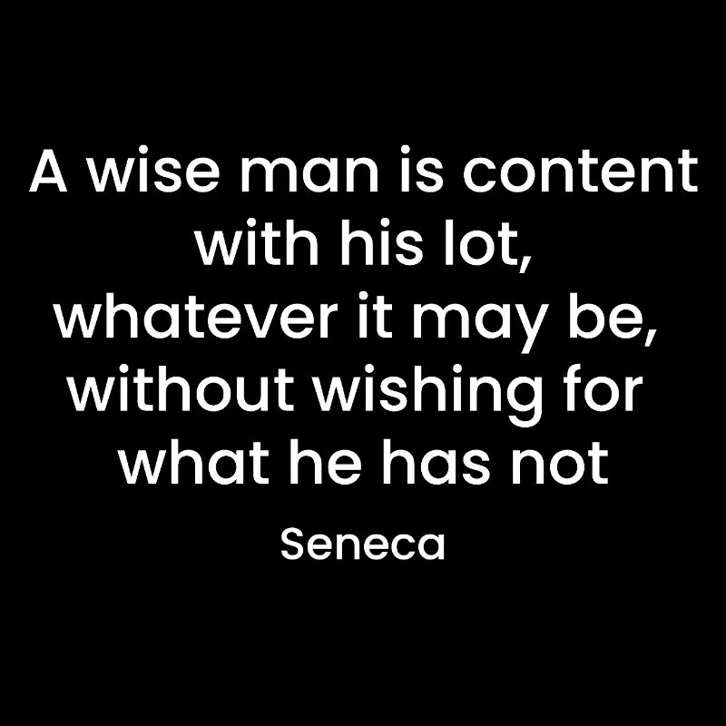 Inspirational Seneca Quote Design