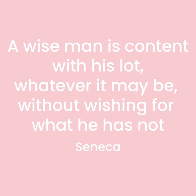 Citation inspirante de Sénèque