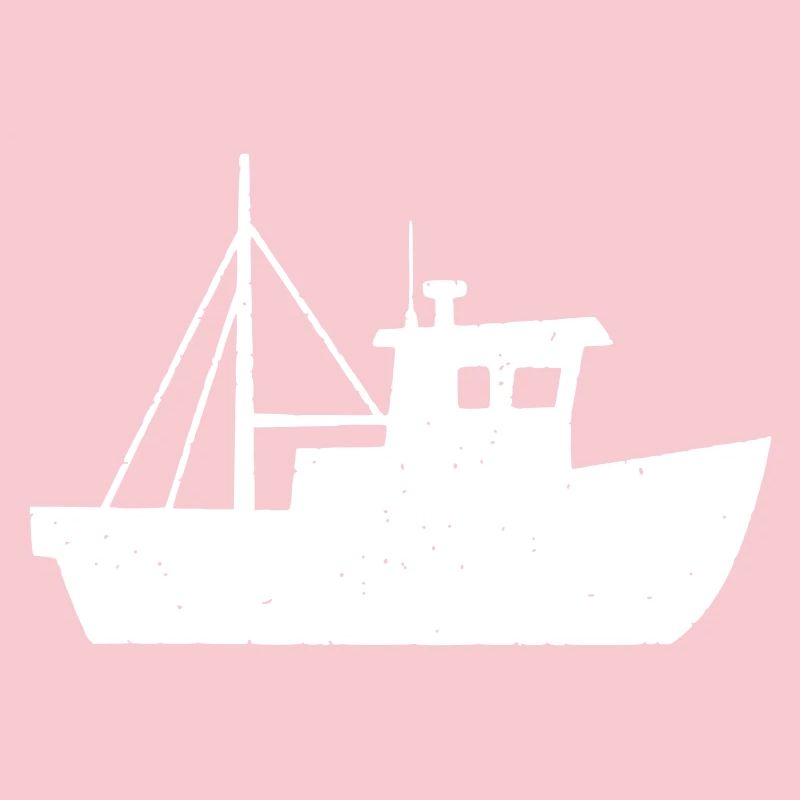 Bateau de pêche Cutter Vector de la mer du Nord