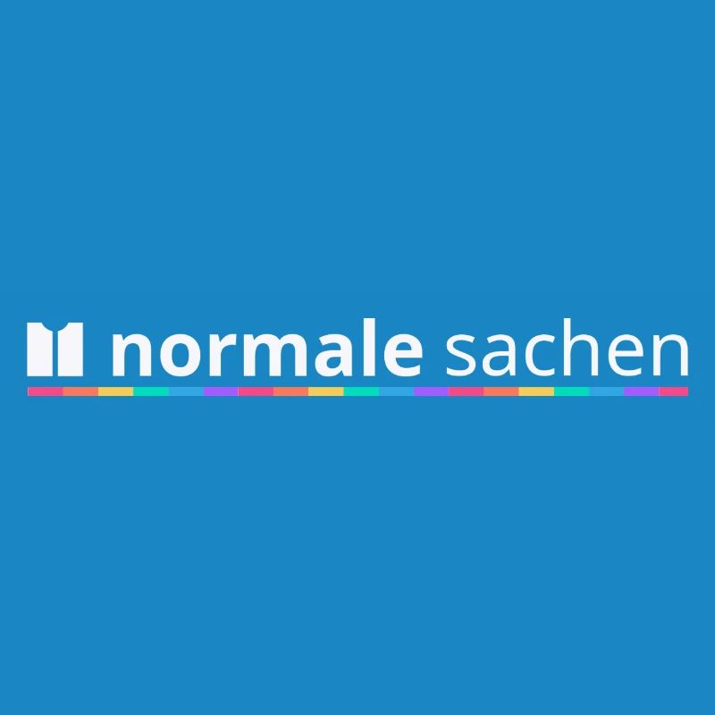 Normal Stuff Logo Arc-en-ciel