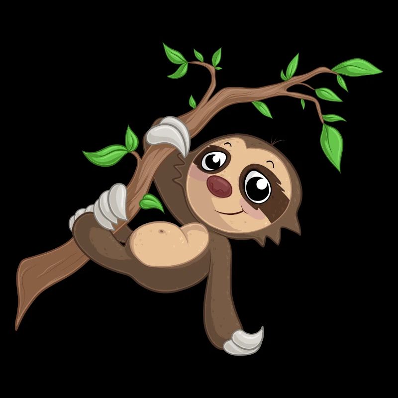 Hanging indolence comique