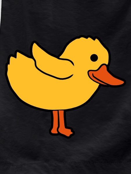 Cartoon duck cute chick