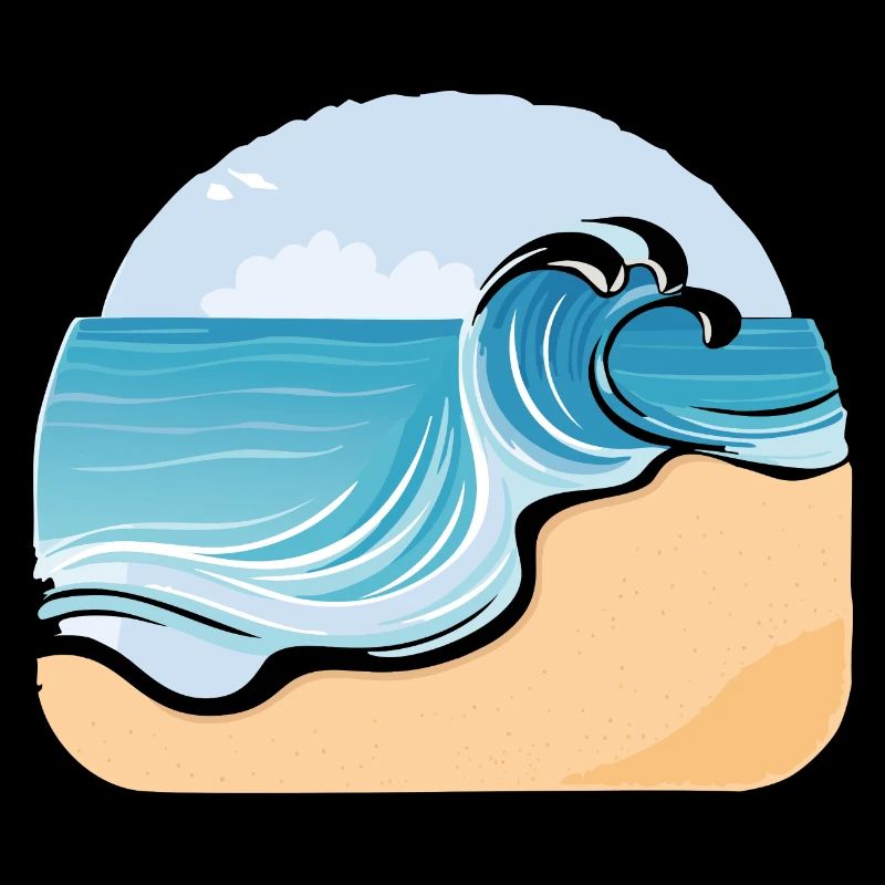 Sandy beach
