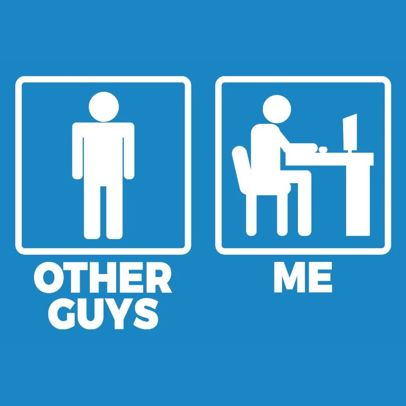 Software Engineer Stick Figures