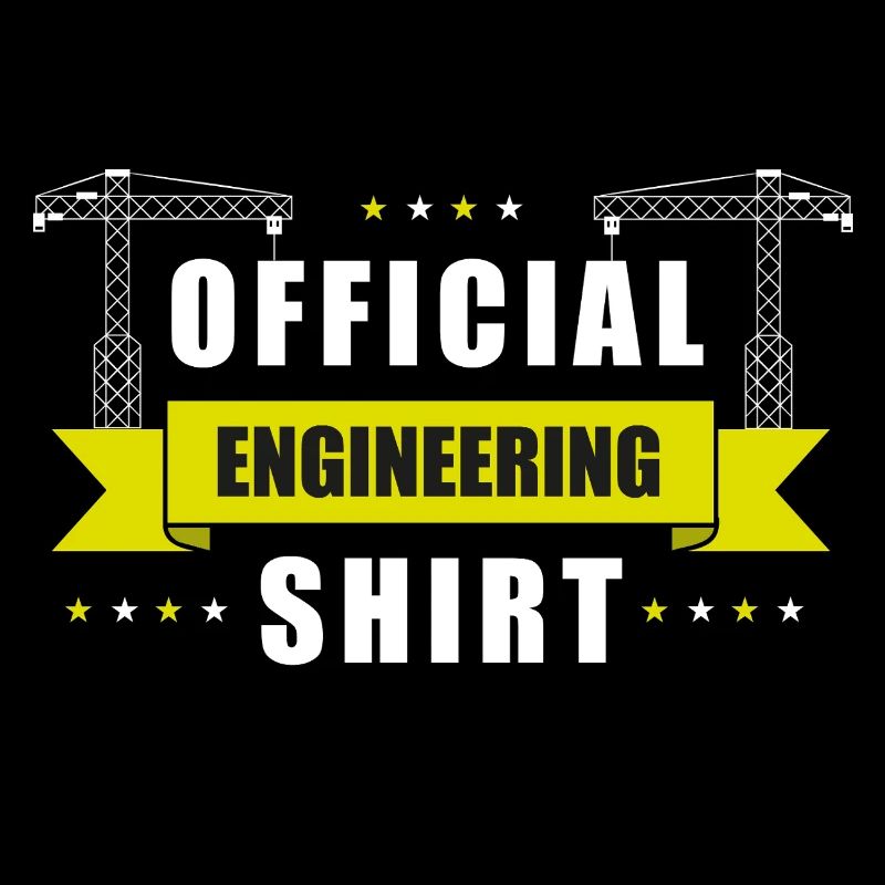 Official Engineer's Shirt Building Construction