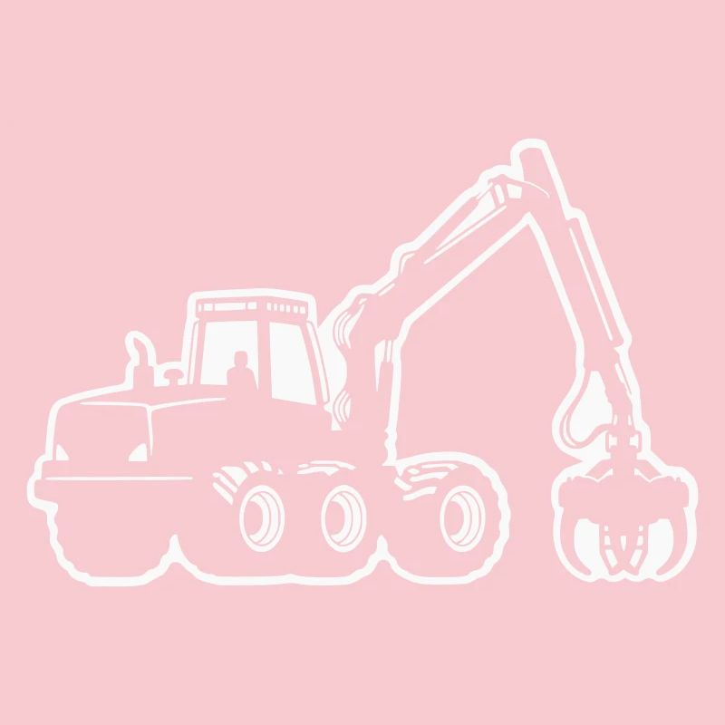 Silhouette de moissonneuse