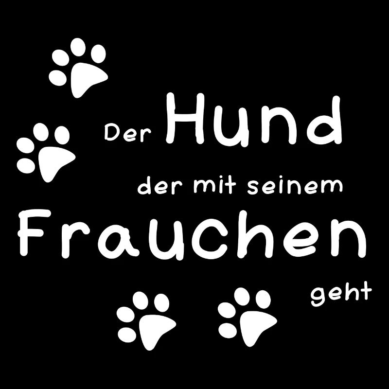 Frauchen und Hund dog Geschenkidee