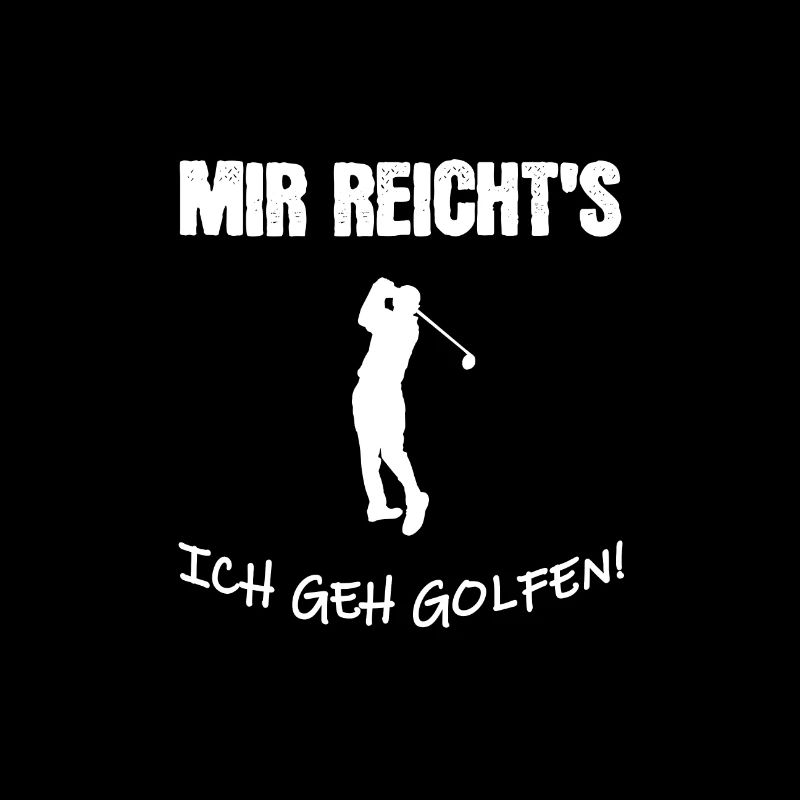 Mir reicht´s ich geh golfen!