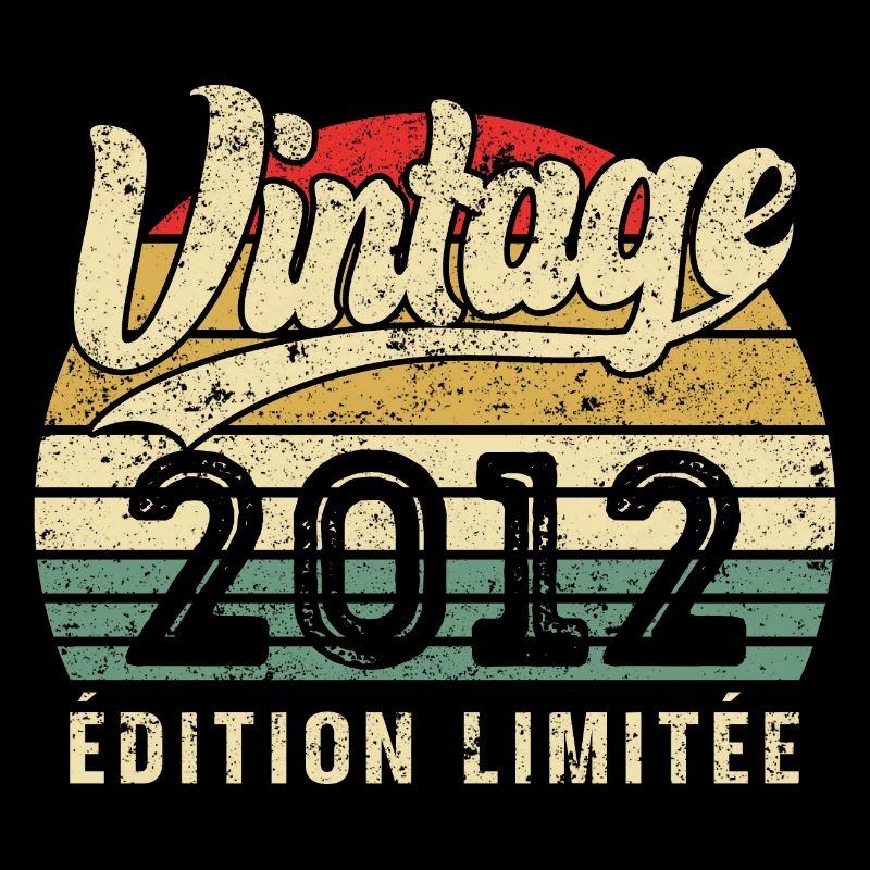 Vintage Geburtstagsgeschenk 2012 Limited Edition