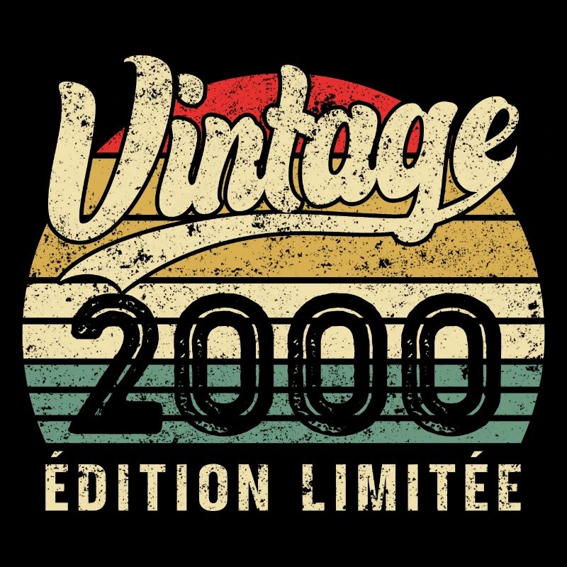 Cadeau D’anniversaire Vintage 2000 Édition Limitée