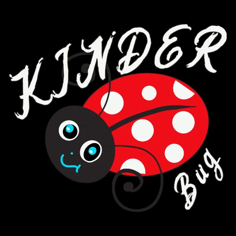 Kinder Bug Funny Cute Ladybug Kindergarten