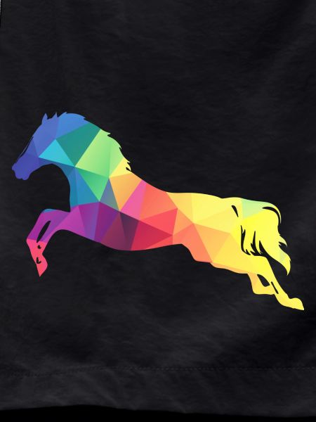 Jumping horse