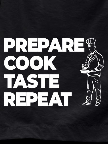 Prepare, Cook, Taste