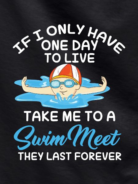 Funny Swimmer Swimming