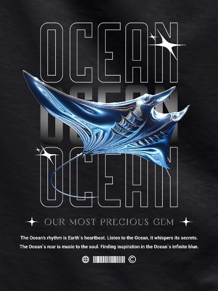 Ocean Manta Precious Treasure
