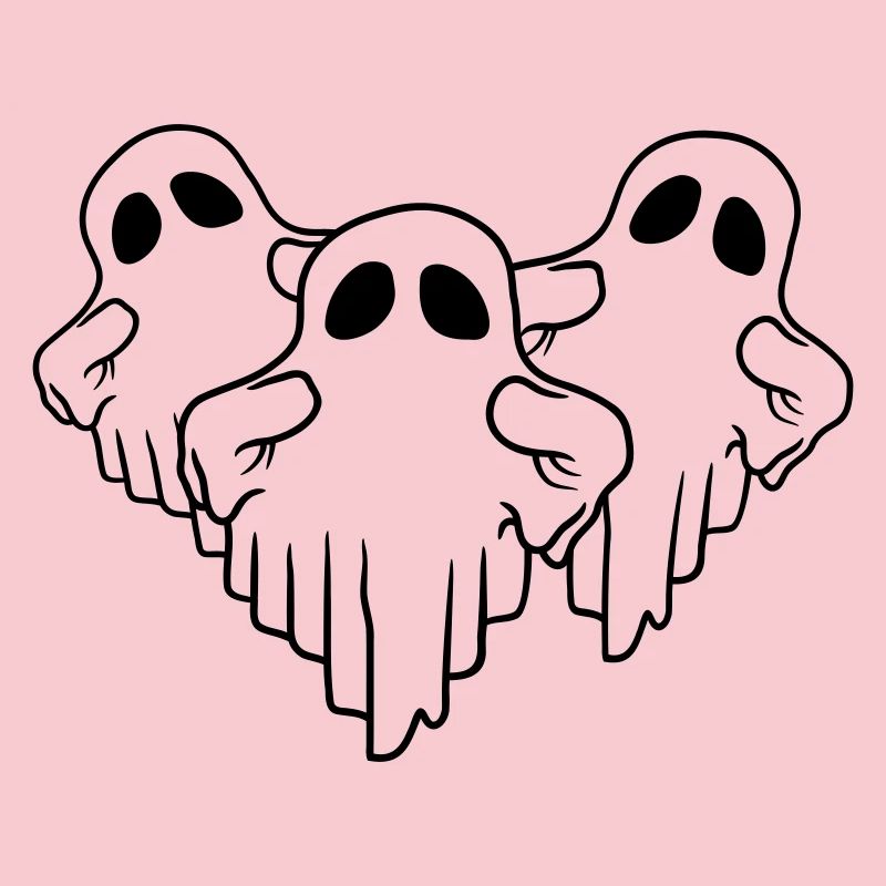 Team 3 funny ghosts