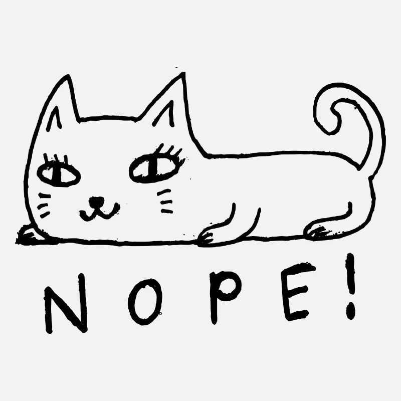 Nope Cat