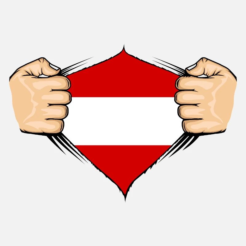 Conception du drapeau de l’Autriche
