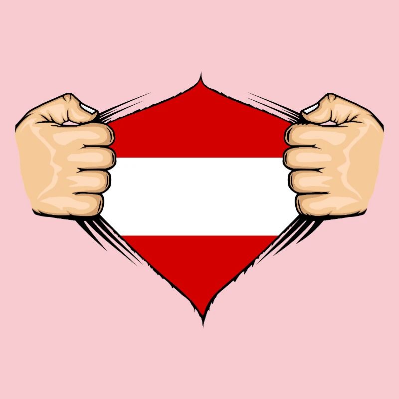 Conception du drapeau de l’Autriche