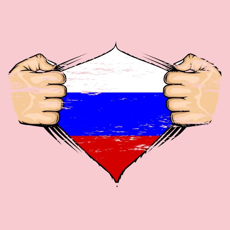 Conception du drapeau de la Russie utilisée