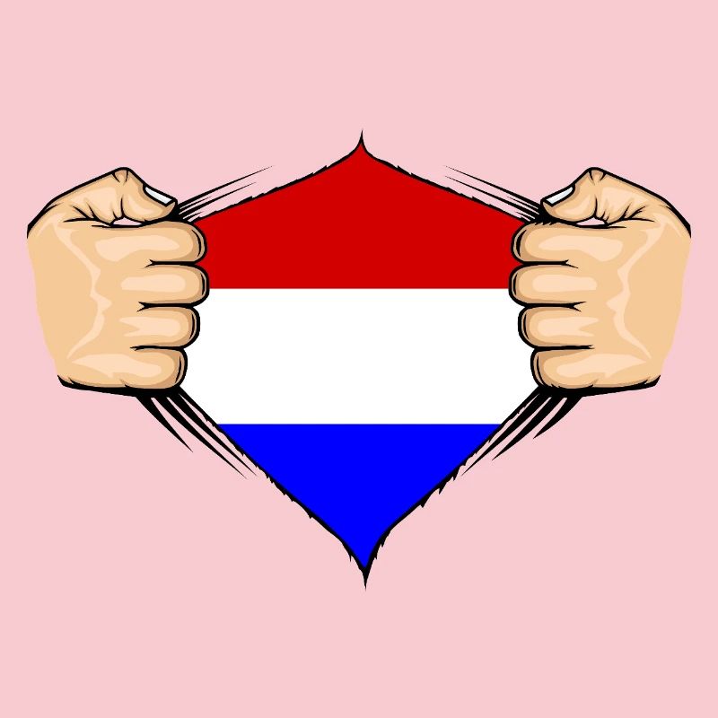 Conception du drapeau de la Hollande