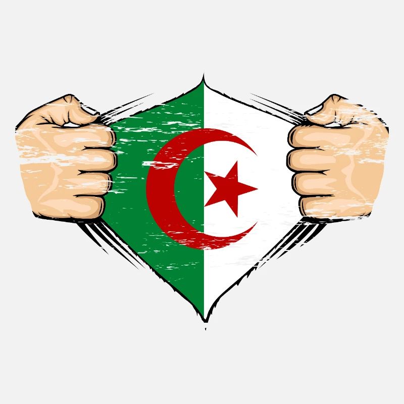 Algeria flag design used