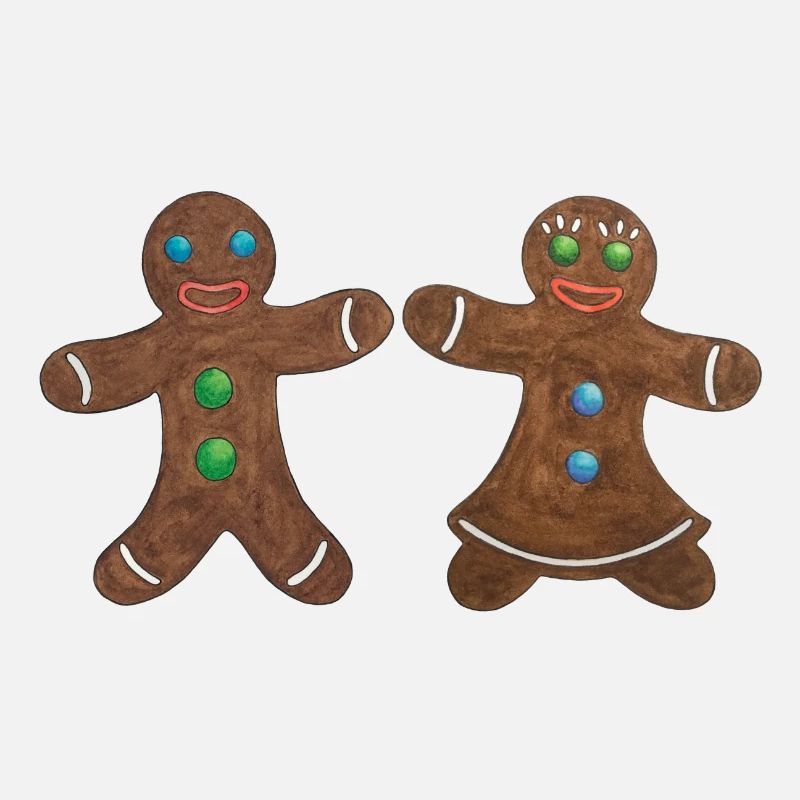 Gingerbread pair hetero