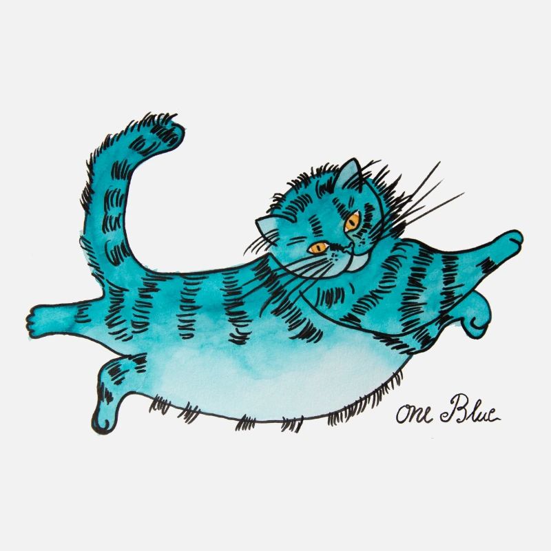 blue Fluffy