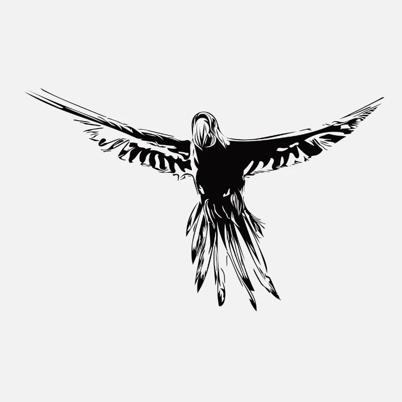 Flying parrot