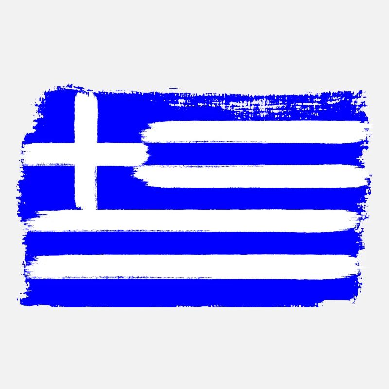 Drapeau de la Grèce utilisé look