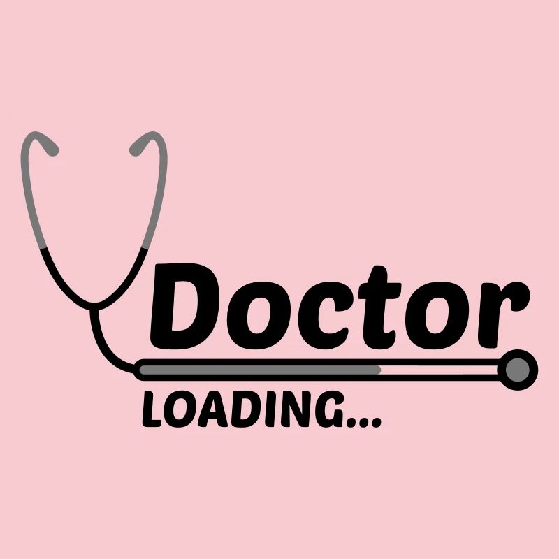 doctor training loading loading bar stethoscope ab