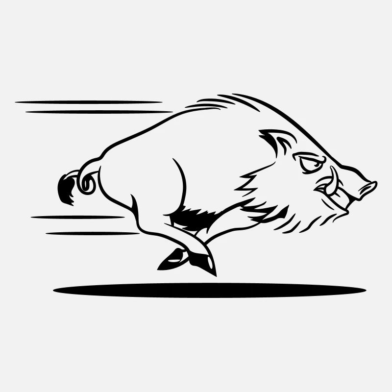 wildschwein gefährlich rennen