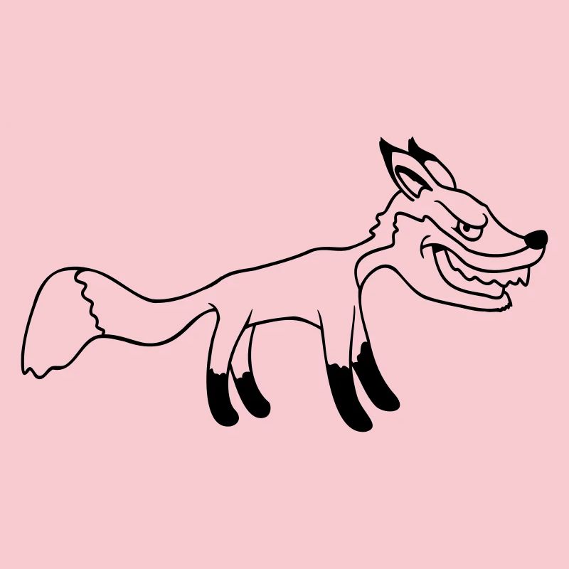 Fox, Evil Eye, , Red Fox, Wild Animal