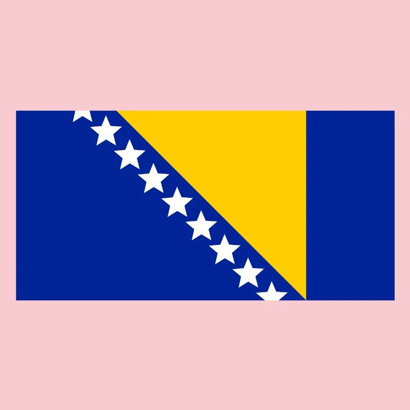 Drapeau de la Bosnie