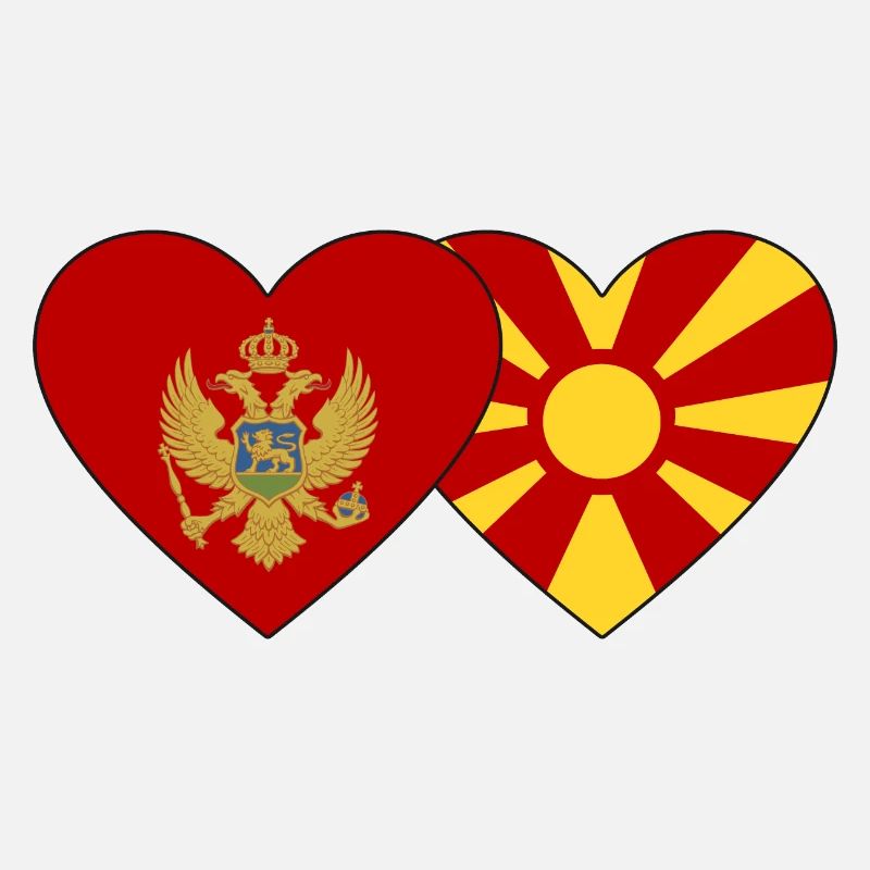 Monténégro Drapeau de la Macédoine
