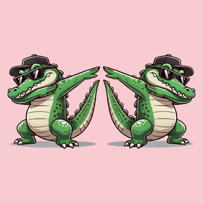 Krokodil Comic Dabbing 2