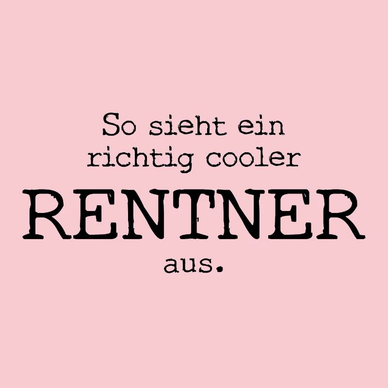 So sieht ein richtig cooler Rentner aus.
