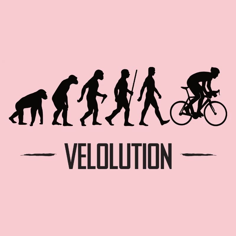 Velolution cyclist evolution bike