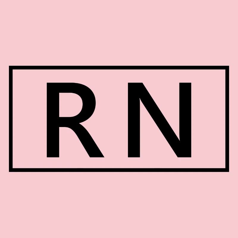 RN oder Registered Nurse Proud Graduated Nursing