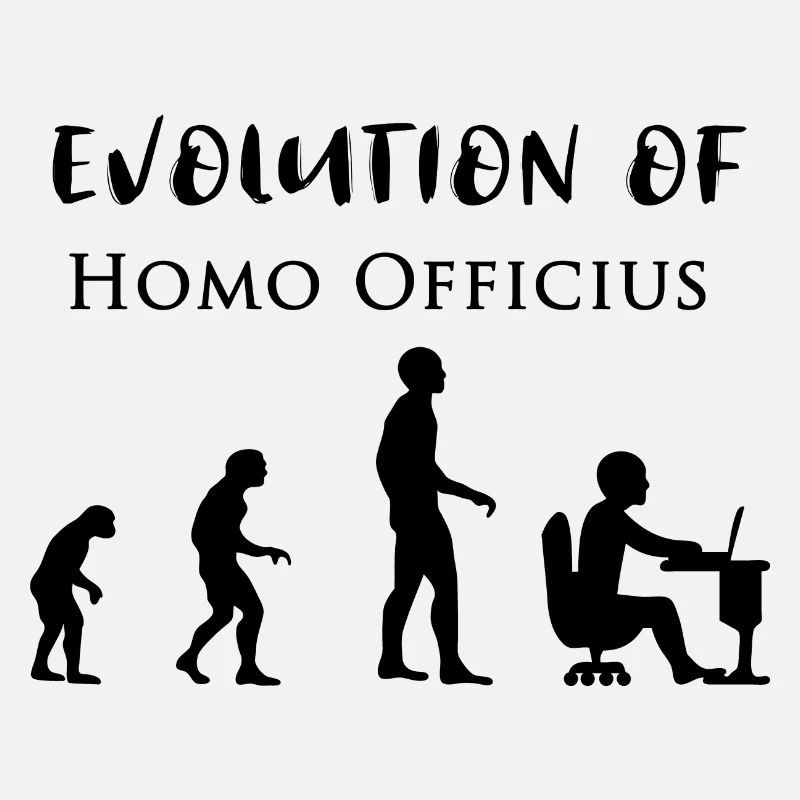 L'évolution de l'homo official Office Humour