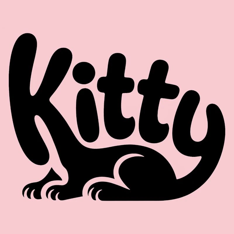 Kitty - Conception de chat de compagnie mignon