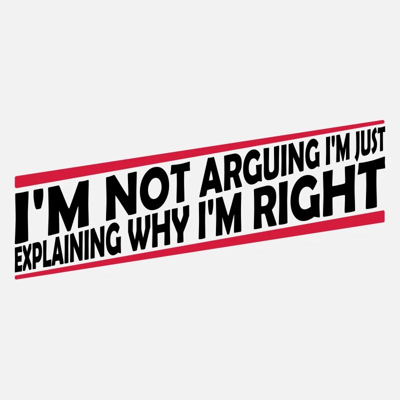 I m not arguing